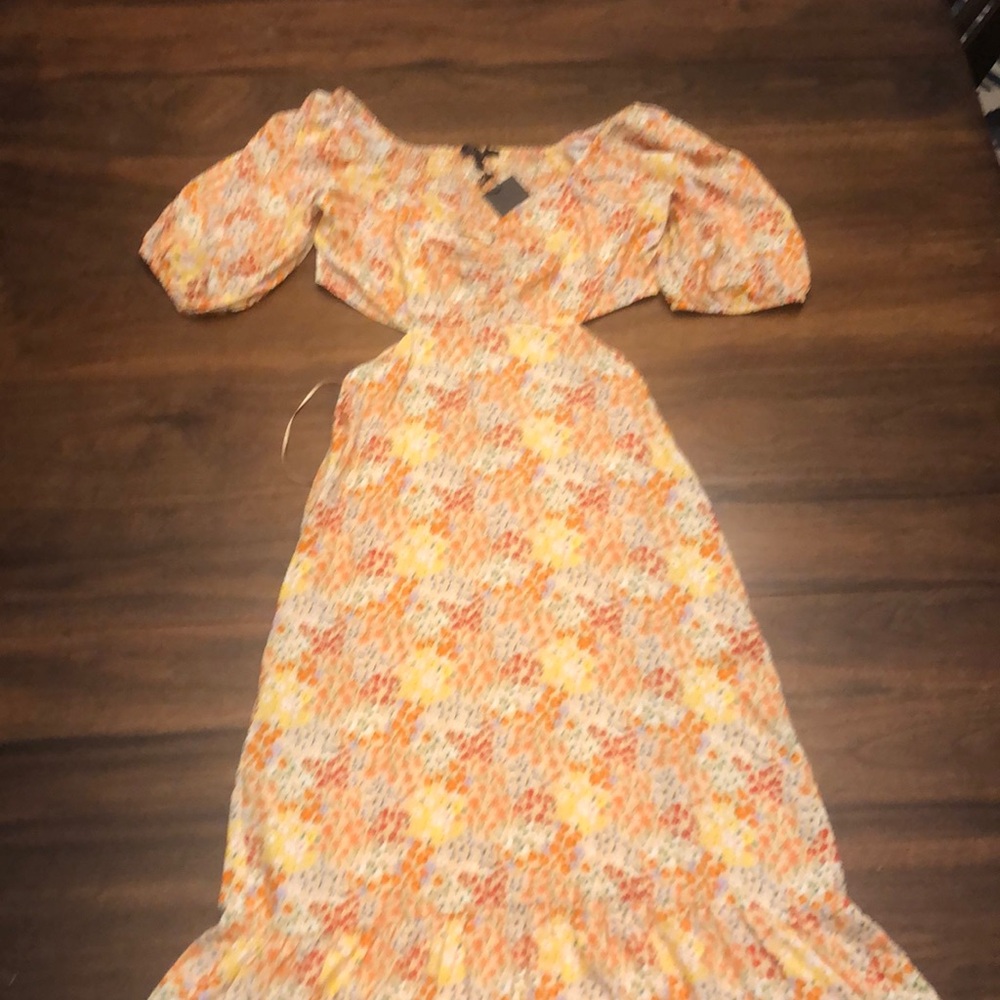 19 Cooper women’s maxi dress size medium floral, print new with tags